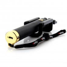 Dispho Original Bluetooth Selfie Stick Integrated Foldable Smart Shooting Aid Gold