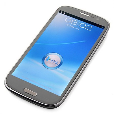 ThL W8 Smart Phone MTK6589 Quad Core Android 4.1 1G 4G 5.0 Inch HD IPS Screen- Grey