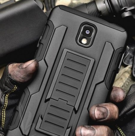 Shockproof Anti-scratch Protective Case Stand Case for Samsung Galaxy S4 Smartphone