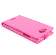 Leather Flip Cover Case Protect Case for InFocus M530 Smartphone Rose