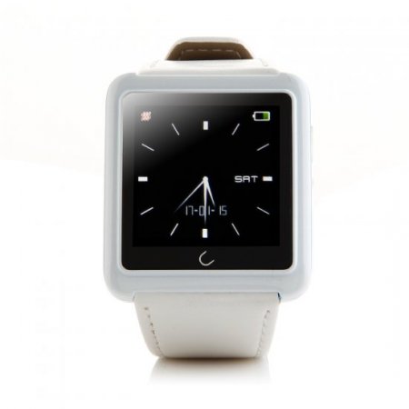 U Watch U10 Smart Bluetooth Watch 1.54" Screen for iOS & Android Smartphones White