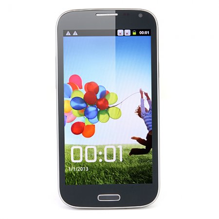 I9500JK Smartphone Android 2.3 MTK6515 1.0GHz WiFi 5.0 Inch Capacitive Screen- Black