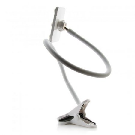 Universal 360° Rotation Flexible Long Arms Mobile Phone Holder Aluminum Alloy Clip