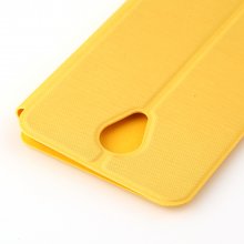 Flip Cover Protective Leather Case for THL T5S T5 Smartphone Yellow