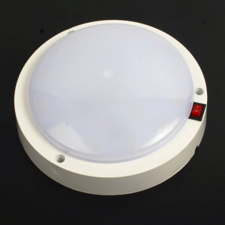 12V/24V LED Warm Car RV LED Ceiling lights Car Dome Interior Lights Boat Camper Trailer Single Soft Dome Light