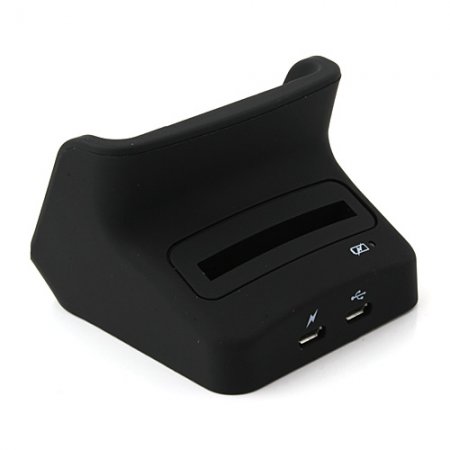 Cradle with 2nd BST Slot Dock Charger Base Charging Cradle Stand Holder for Samsung Galaxy S3 S2 i9100