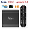 X96 Air Android TV Box Android 9.0 Amlogic S905X3 Smart TV Box 4K Android Box X96Air Quad Core 2.4G&5G Wifi BT4.1 H.265 64/32GB