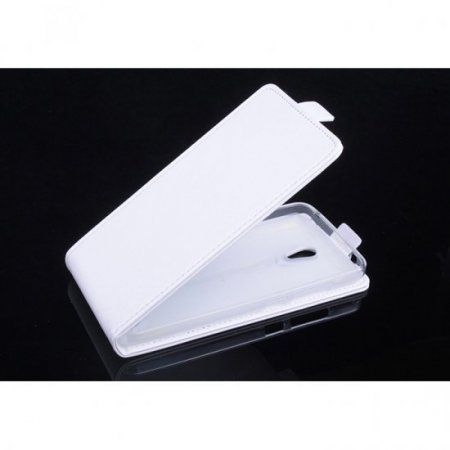 Leather Flip Cover Case Stand GIONEE V183 Smartphone White