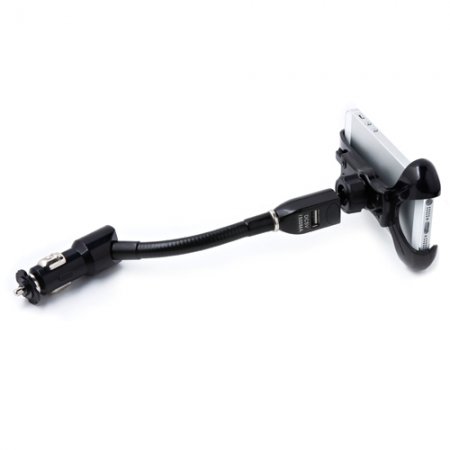 Universal Car Holder With USB Charger For Smartphones DC5V 1.5A
