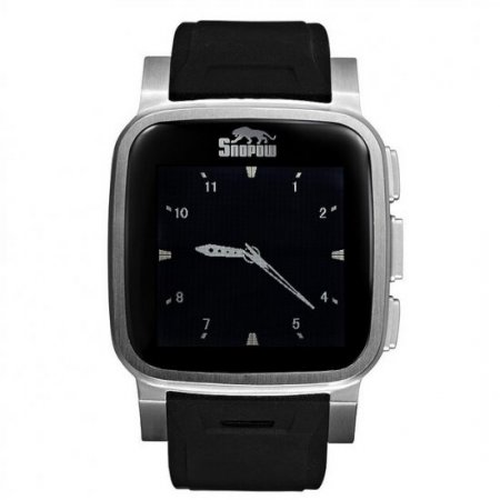 Snopow W1 Smart Watch Phone Bluetooth Watch IP68 1.6 inch Camera Silver