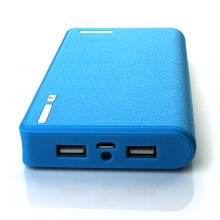 Fashion Wallet Pattern 20000mAh Mobile Power Bank for Smartphone Tablet PC