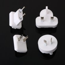 4 USB Power Adapter Easy Travel Adapter AC100-240V 6A 4Port
