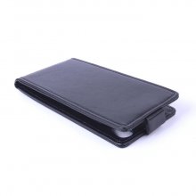 Leather Flip Cover Case Stand for Leagoo Lead 3 Smartphone Black