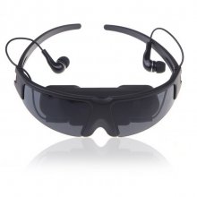 Portable Eyewear 52" Wide Screen Virtual Video Glasses with AV Input for iPad/iPhone