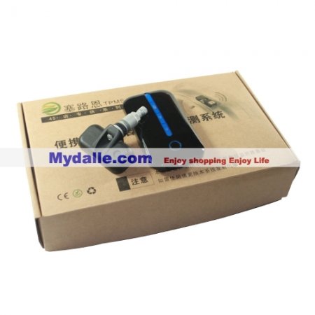 Selluen Wireless Tire Pressure Monitor System(TPMS) for iphone ,Samsung,HTC Built in sensor