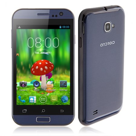C2 Smartphone Android 4.2 MTK6572W Dual Core 4.0 Inch 3G GPS WiFi -Dark Blue