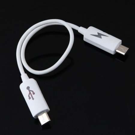 Portable Phone To Phone Emergency Charging Micro USB Cable for Android Phone