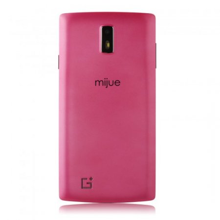 Mijue G6 Smartphone Android 4.4 MTK6572W Dual Core 5.5 Inch Smart Wake 3G Pink