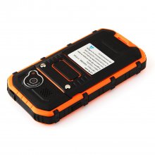 Tengda V6 Smartphone IP68 Android 4.2 MTK6572 4.0 Inch WiFi Orange