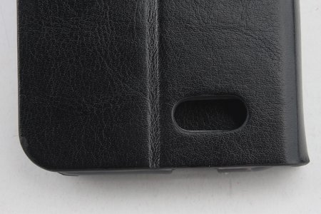 Protective PU Leather Flip Case for ZOPO ZP700 Smartphone Black