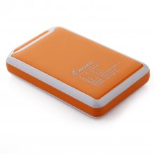 AX360 11000mAh Dual USB Power Bank for iPhone iPad Smartphone Oragne