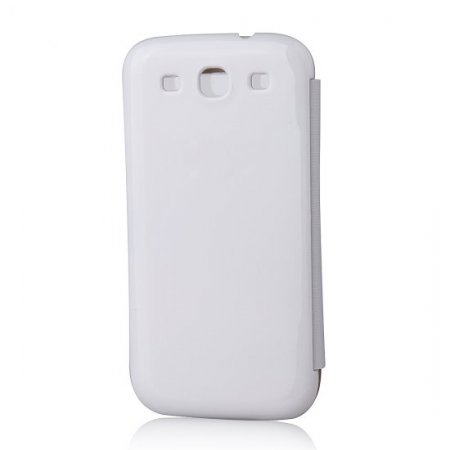 Protective Flip Cover For GALAXYS III Smartphone White