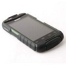 V5 Shockproof Smart Phone Android 2.3 SC8810 1.0GHz WiFi 3.5 Inch Capacitive Screen- Green