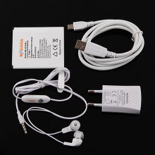 MYSAGA M2 Smartphone Android 4.2 MTK6589T Quad Core 5.0 Inch IPS Retina FHD Screen F2.0 13.0MP Camera 16GB- White