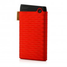 Cager B089 6000mAh Ultra Slim USB Power Bank for Smartphones Tablet PC Red
