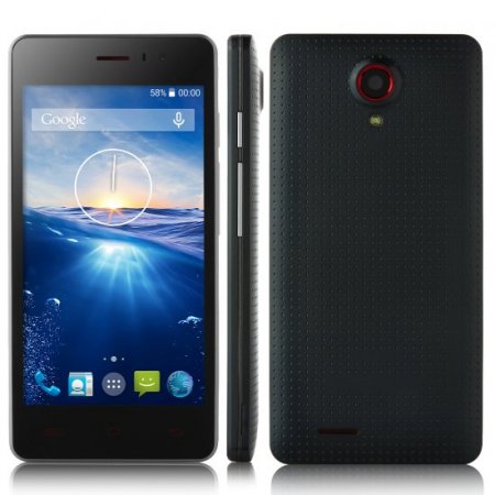 BLUBOO X4 Smartphone 4G LTE Android 4.4 MTK6582 4.5 Inch IPS 1GB 4GB Black