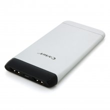 Cager S15 5500mAh Ultrathin Double USB Power Bank for Smartphones Tablet PC White