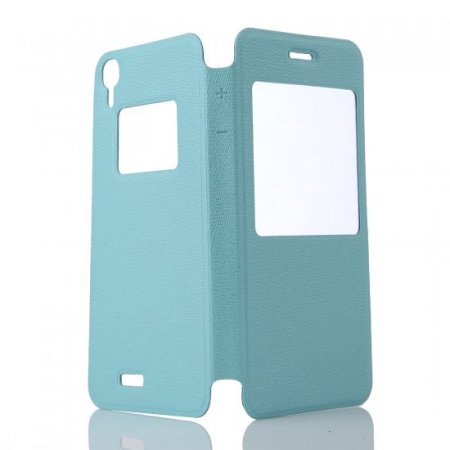 S-View Flip Cover Case Protective Case for DOOGEE VALENCIA DG800 Smarthphone