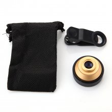 OD-005 Super Wide 0.4X Detachable Lens for Digital Camera & Smartphone Golden