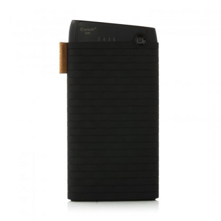 Cager S13 10000mAh Portable Dual USB Output Power Bank for Smartphones Tablet PC Black