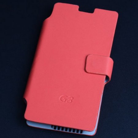Protective Leather Case Cover for JIAYU G3C G3S G3T G3 Smartphone Rose