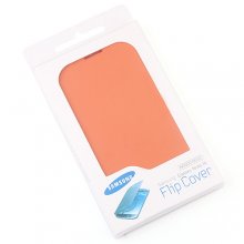 Portable Leather Flip Case Cover for Samsung Galaxy Note III Orange
