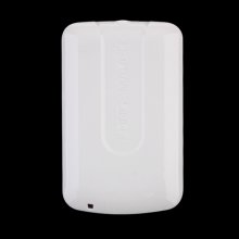 11200mAh Mini Power Bank with Double USB Output- White