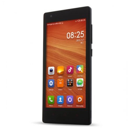 Kimi Red Smartphone Android 4.2 MTK6572W Dual Core 4.7 Inch IPS Screen GPS - Black