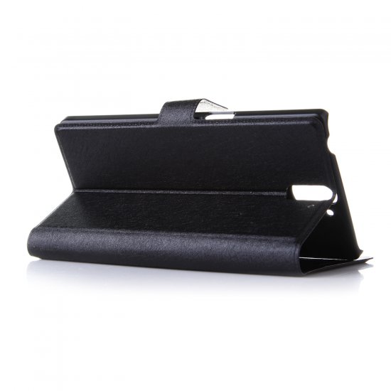 Fashion Flower Show Leather Stand Case Cover for Oneplus Smartphone Black