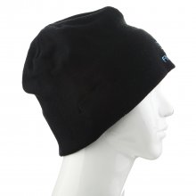 FINGO Warm Beanie Hat Wireless Bluetooth Smart Cap Headphone Speaker with Mic Black