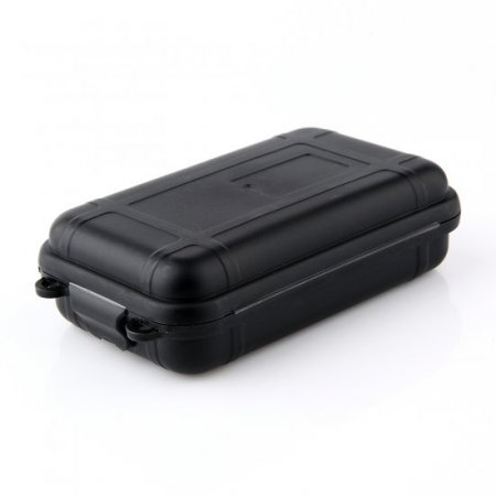 Waterproof Shockproof Dirt Dust Proof Case Cover For Smartphone - Black