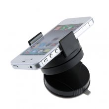 Universal Mobile Phone Windshield Car Holder Black +Gray