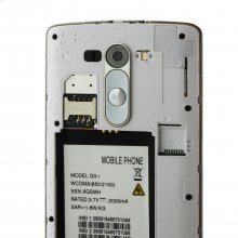 G3+ Smartphone Android 4.2 MTK6572W Dual Core 5.0 Inch 3G Smart Wake Up White