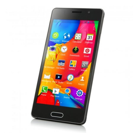 JIAKE JK760 Smartphone Android 4.4 MTK6572W Dual Core 5.0 Inch Smart Wake Black