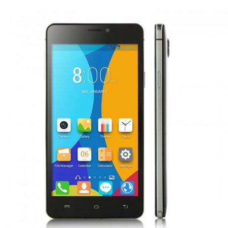 JIAKE V10 Smartphone Android 4.4 MTK6572W Dual Core 3G Smart Wake GPS 5.0 Inch - Black
