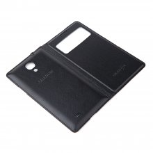 Protective Flip Cover For Samsung GALAXY S4 Smartphone Black