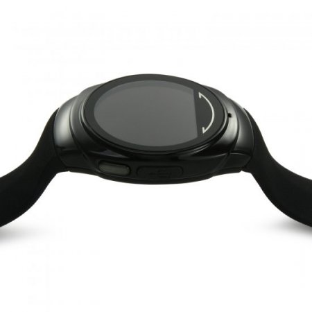 UWATCH UO 1.3 Inch Bluetooth 4.0 Waterproof Support Remote Control for Smartphone Black