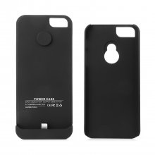 2200mAh Rechargeable External Battery Case Power Bank for iPhone 5/5S/5C Black