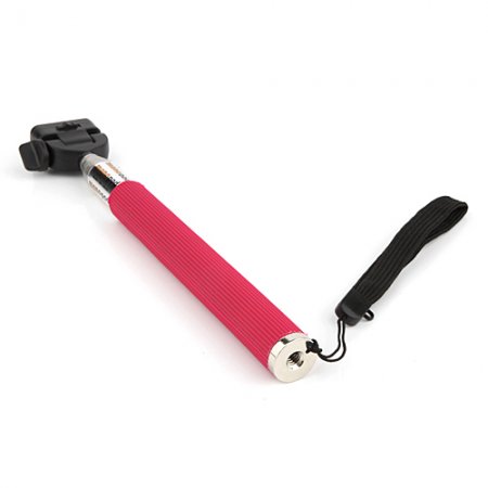 ST-55 B-Type Handheld Digital Camera Monopod Tripod Bottom Bracket for GoPro Red