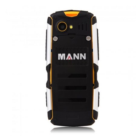 MANN ZUG S Value Phone 2.0 Inch IP67 Dual SIM Card Bluetooth FM Camera Black & Yellow